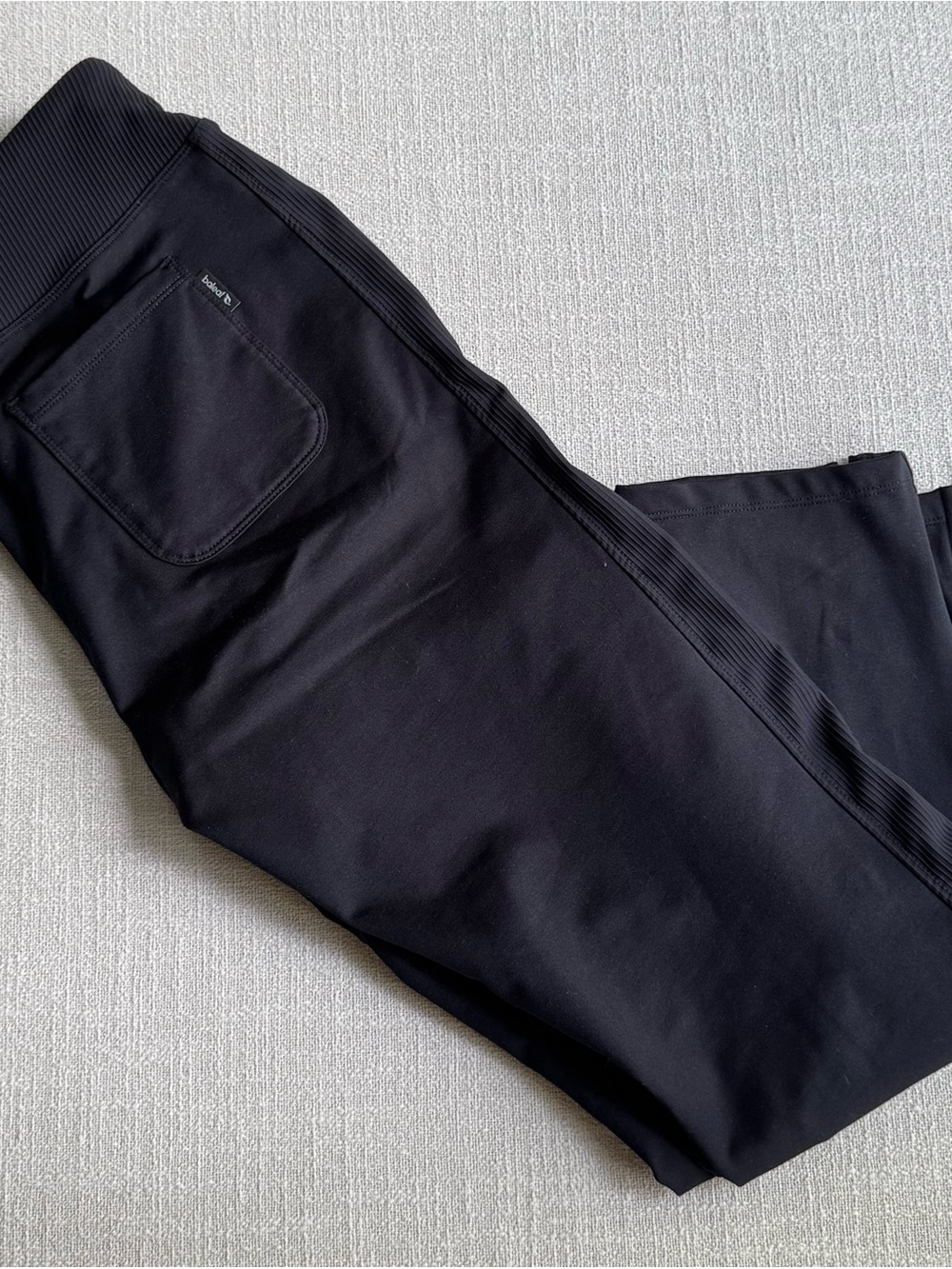 Baleaf Fleece Lined Golf Pants Black Small Deep front pockets, warm